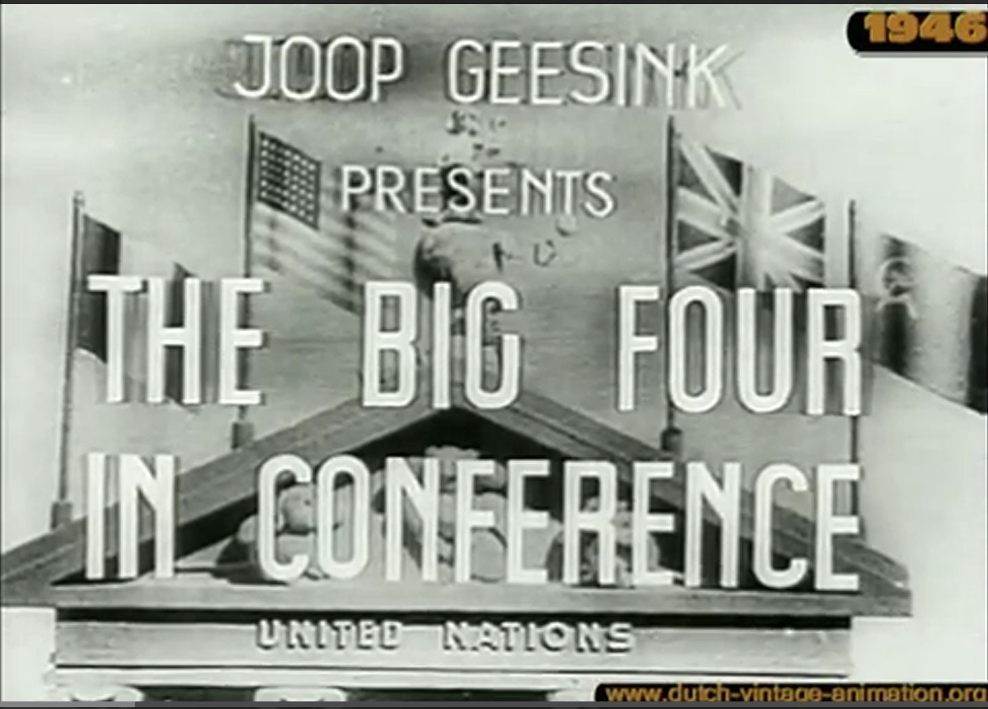 Main Title The Big Four in Conference (1946)