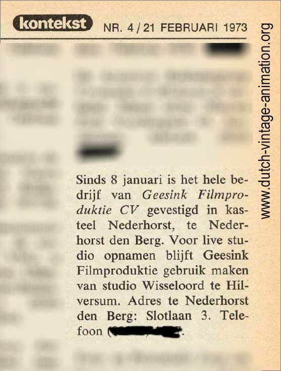 1973 Dollywood verhuizing Kontekst