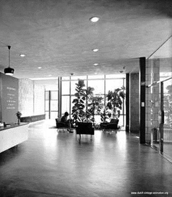 Splinternieuwe Joop Geesink Studio's (interieur) 1966