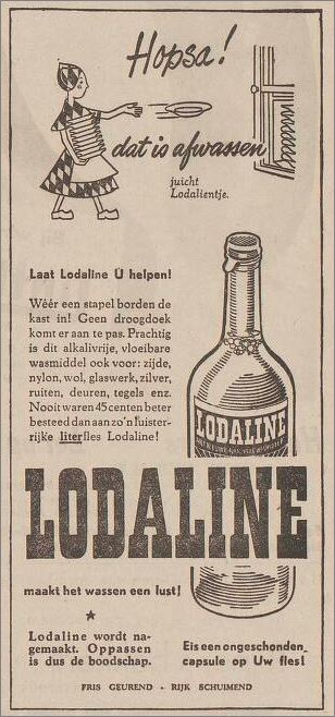 Advertentie Lodaline (1951)