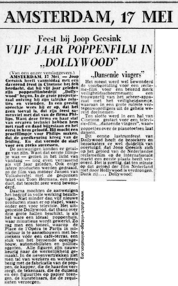 Vijf jaar Dollywood (1951)