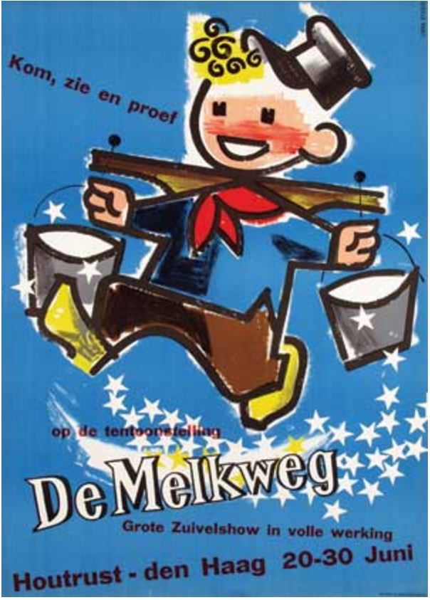 Dutchy op poster (Kees van Roemburg) 1960