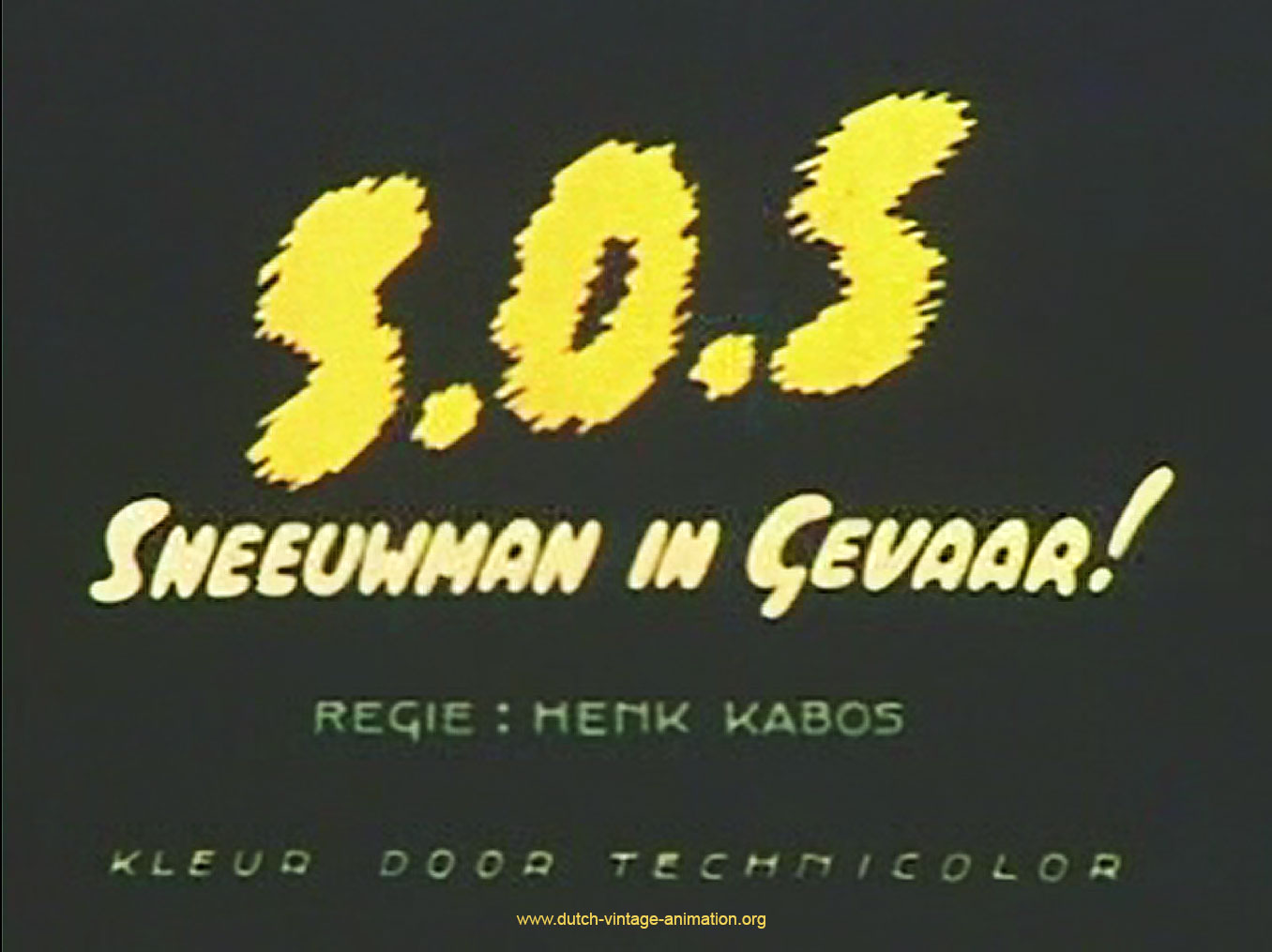 SOS Sneeuwman in Gevaar (1949)